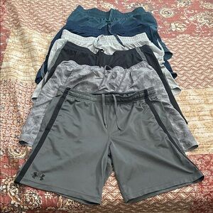 Under Armour Men's Multi-Color Athletic Shorts Set